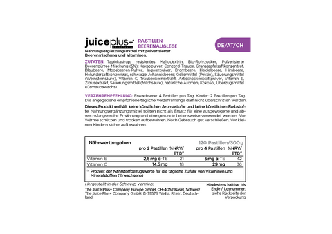 Bessenmix kauwtabletten