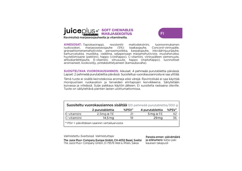 Bessenmix kauwtabletten