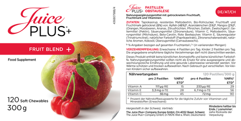 Fruit & Groenten Blend Kauwtabletten