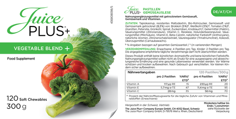 Fruit & Groenten Blend Kauwtabletten