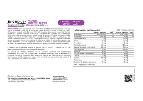 Bessenmix kauwtabletten