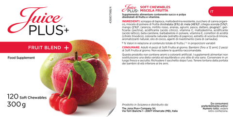Fruit & Groenten Blend Kauwtabletten