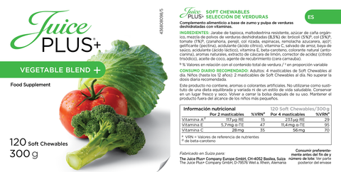 Fruit & Groenten Blend Kauwtabletten
