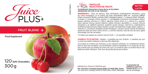 Fruit & Groenten Blend Kauwtabletten