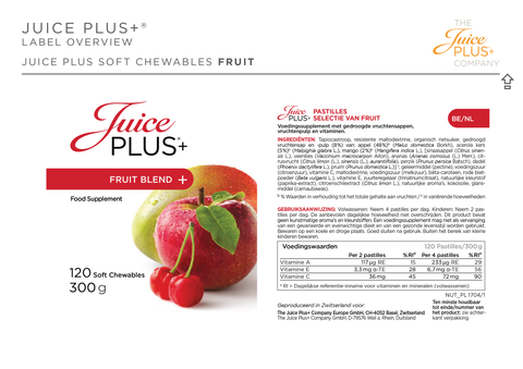 Fruit & Groenten Blend Chewables (Healthy Starts 4-12)